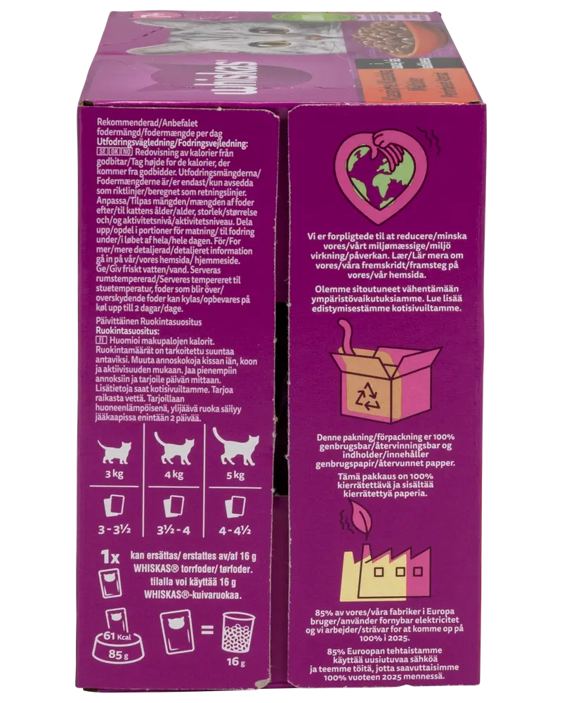 Whiskas Kødmenu 7 år+ 12 x 85 g