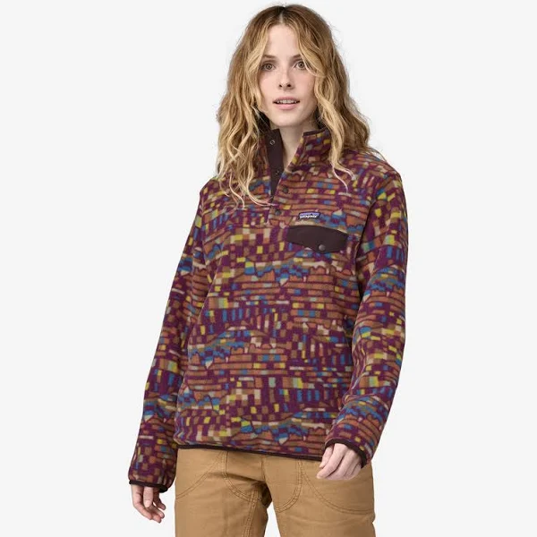 Leichter Synchilla Snap-T Fleece-Pullover für Damen