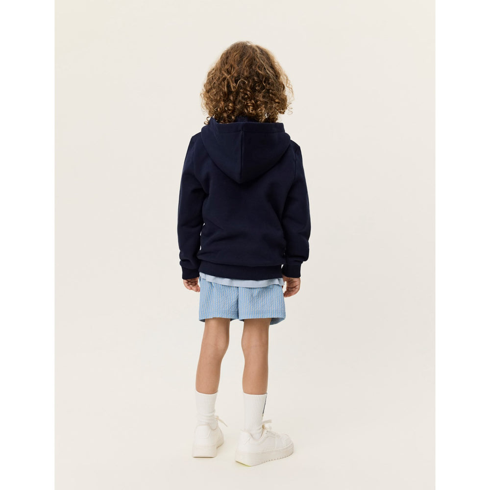 Køb Les Deux Kids Dark Navy Encore Bouclé Hættetrøje