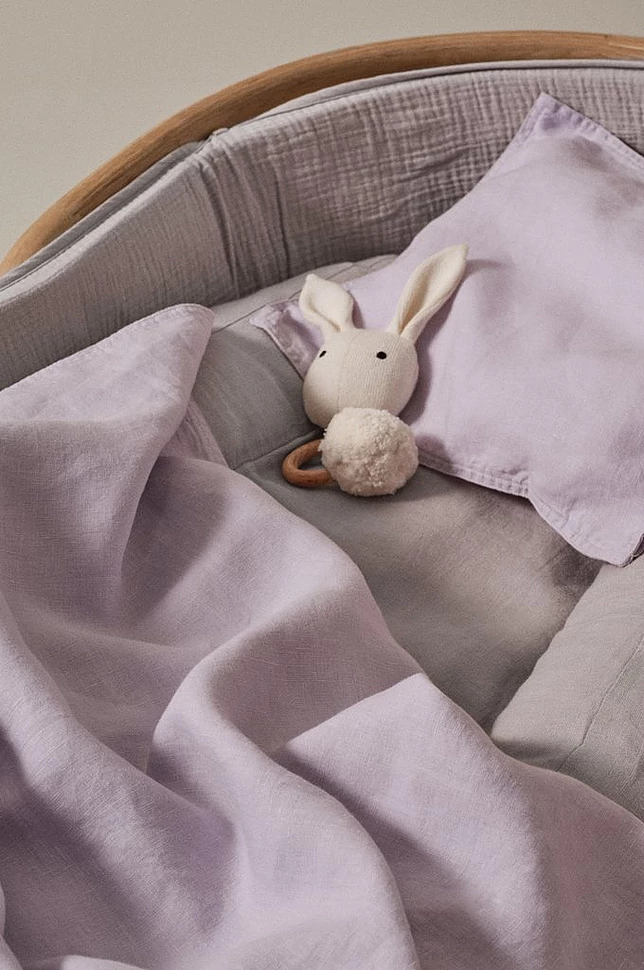 JONIE BABY dynetrekksett lin tralle/vugge