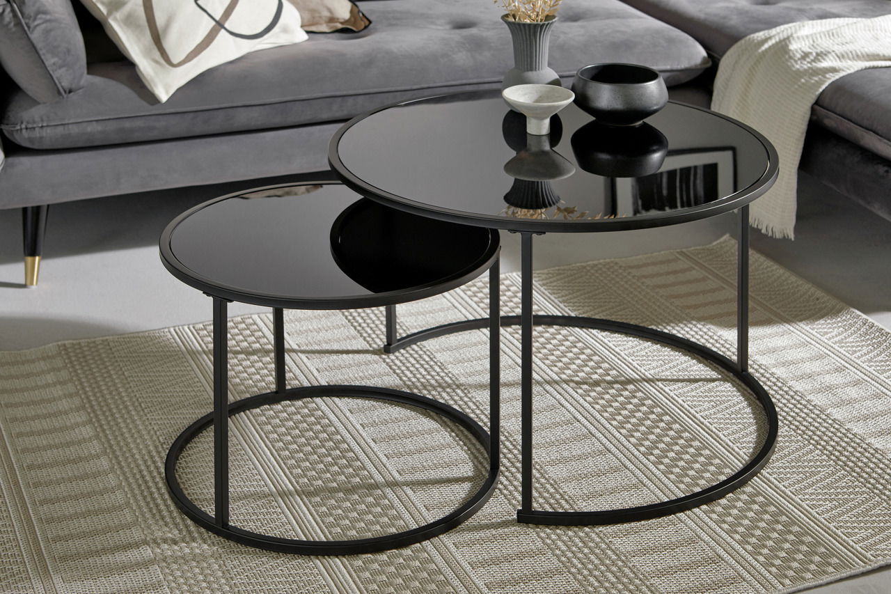Jahnke Couchtisch-Set (2er)  SOL