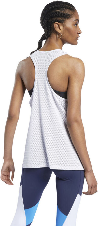 Reebok Perforated Tank Top Hvid