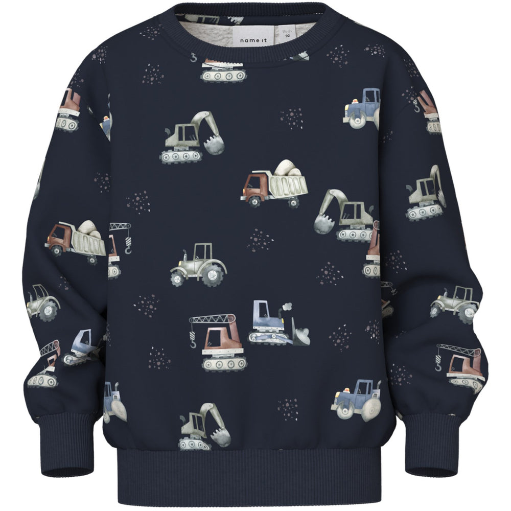 Køb Name It Dark Sapphire Sven Regular Sweatshirt