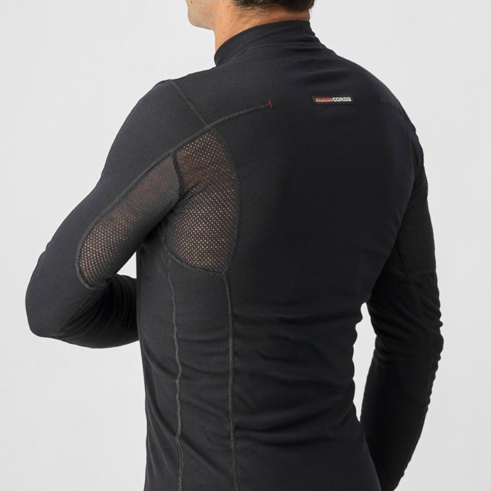 Castelli Flanders Warm langærmet baselayer sort herre