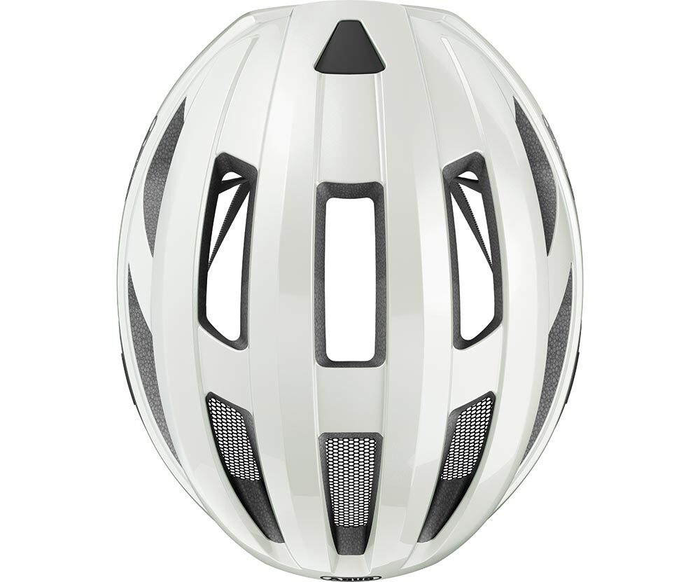 Abus Macator MIPS Race Fietshelm Pearl Wit