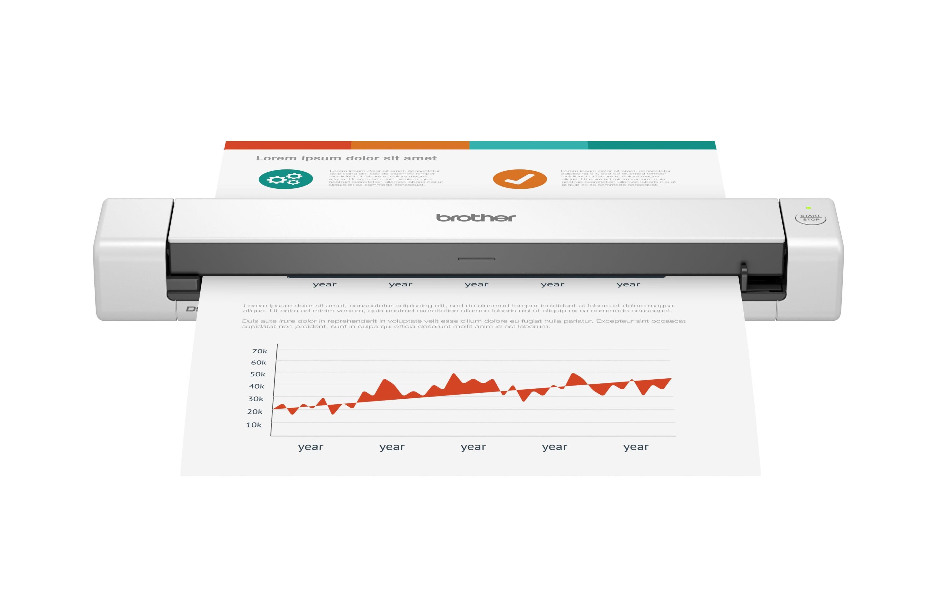 Mobiler Dokumentenscanner DS-640Mobiler Scanner mit automatischem Dokumenteinzug
