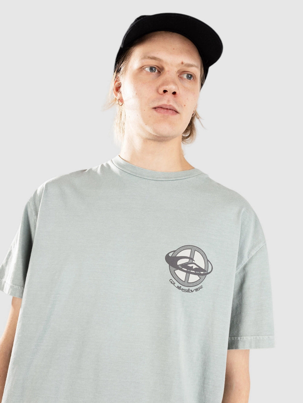 Quiksilver Wake Up World T-Shirt chinois green