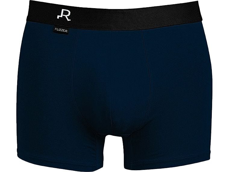 FLIZZER Unterhosen Trunk Der Diplomat 2er Pack Dunkelblau, Herrenunterwäsche