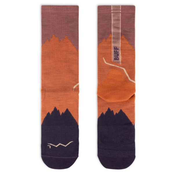 Buff - Merino Lightweight Crew Sock LWC3 - Chaussettes en laine mérinos