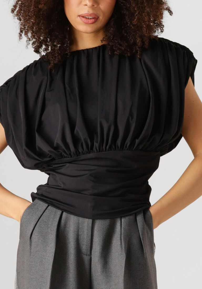 zwarte co'couture top cattia cc top