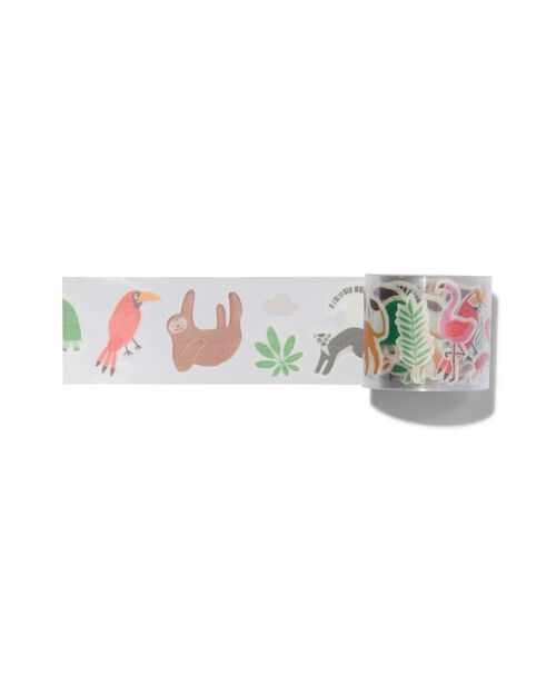 autocollants washi animaux