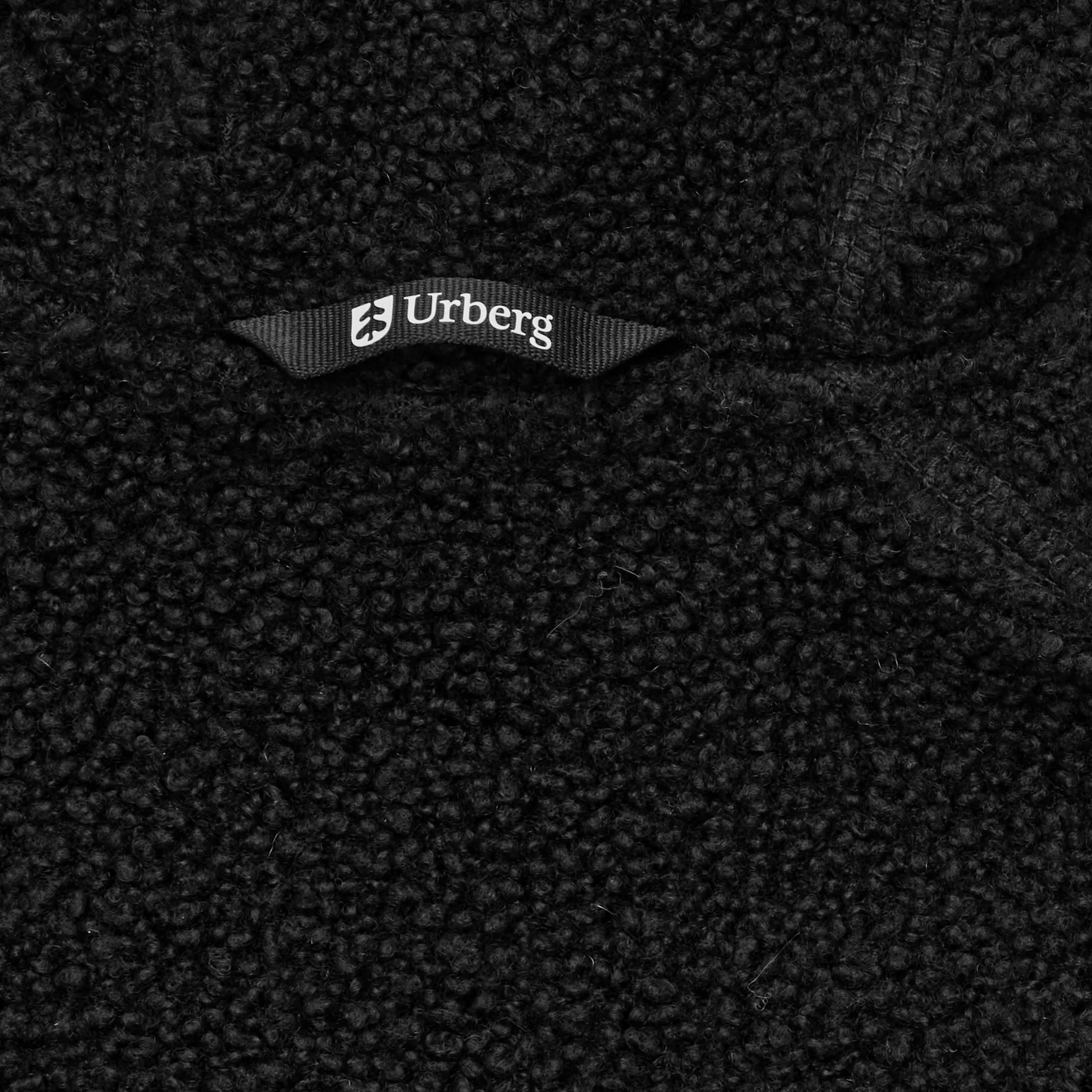 Urberg Juniors' Pile Hoodie Black Beauty