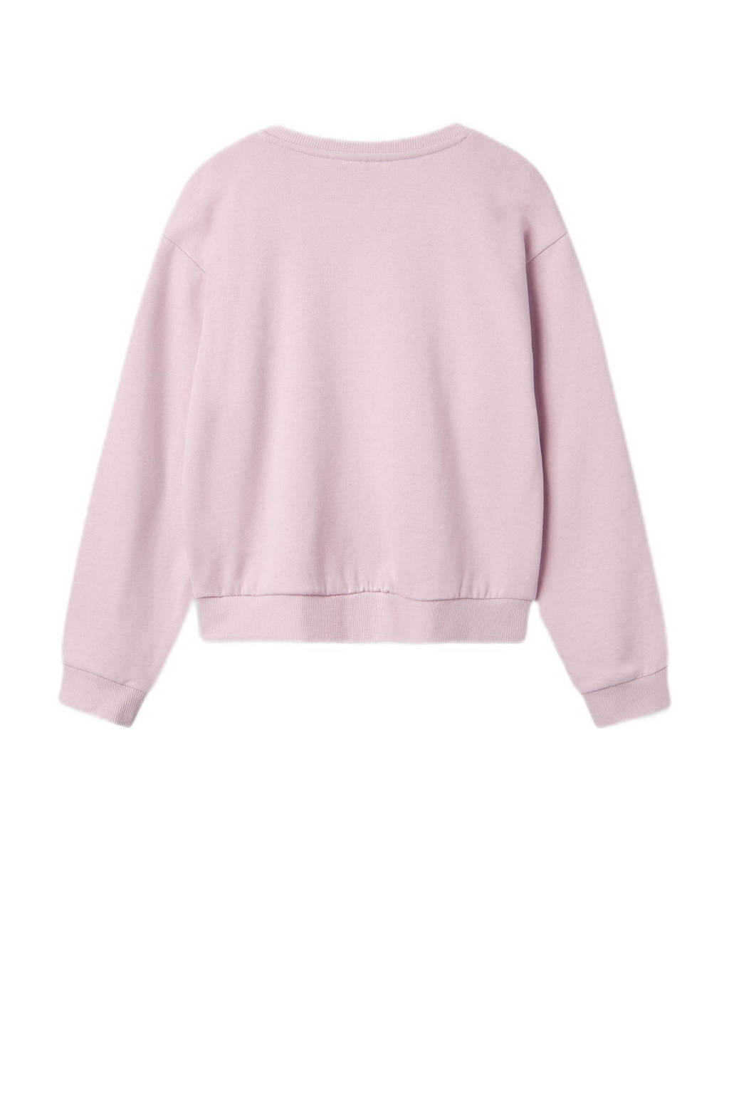 NAME IT sweater roze met pailletten