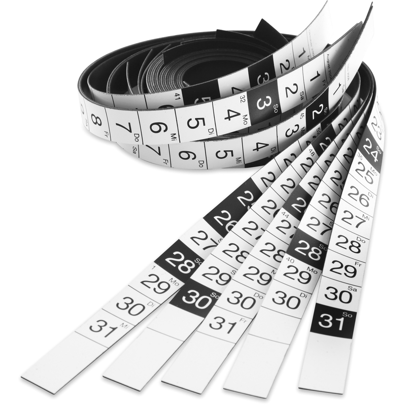 Magnetoplan Jahresstreifen 2026, deutsch, magnetisch, 51 x 19 cm
