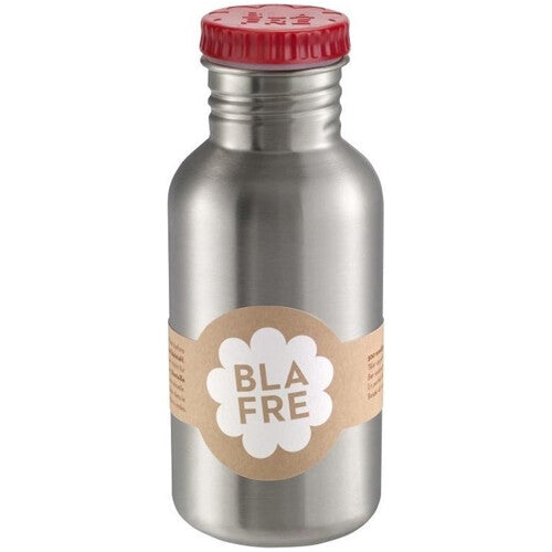 Blafre rvs drinkfles rood - 500ml
