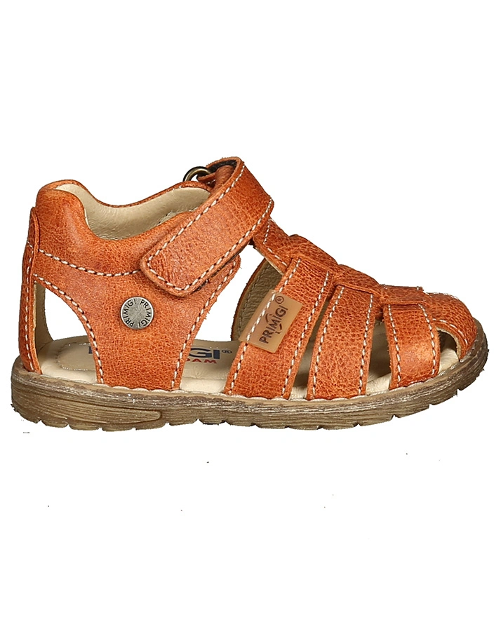 Sandalen SUMMER BOY mit Zehenschutz in rotbraun