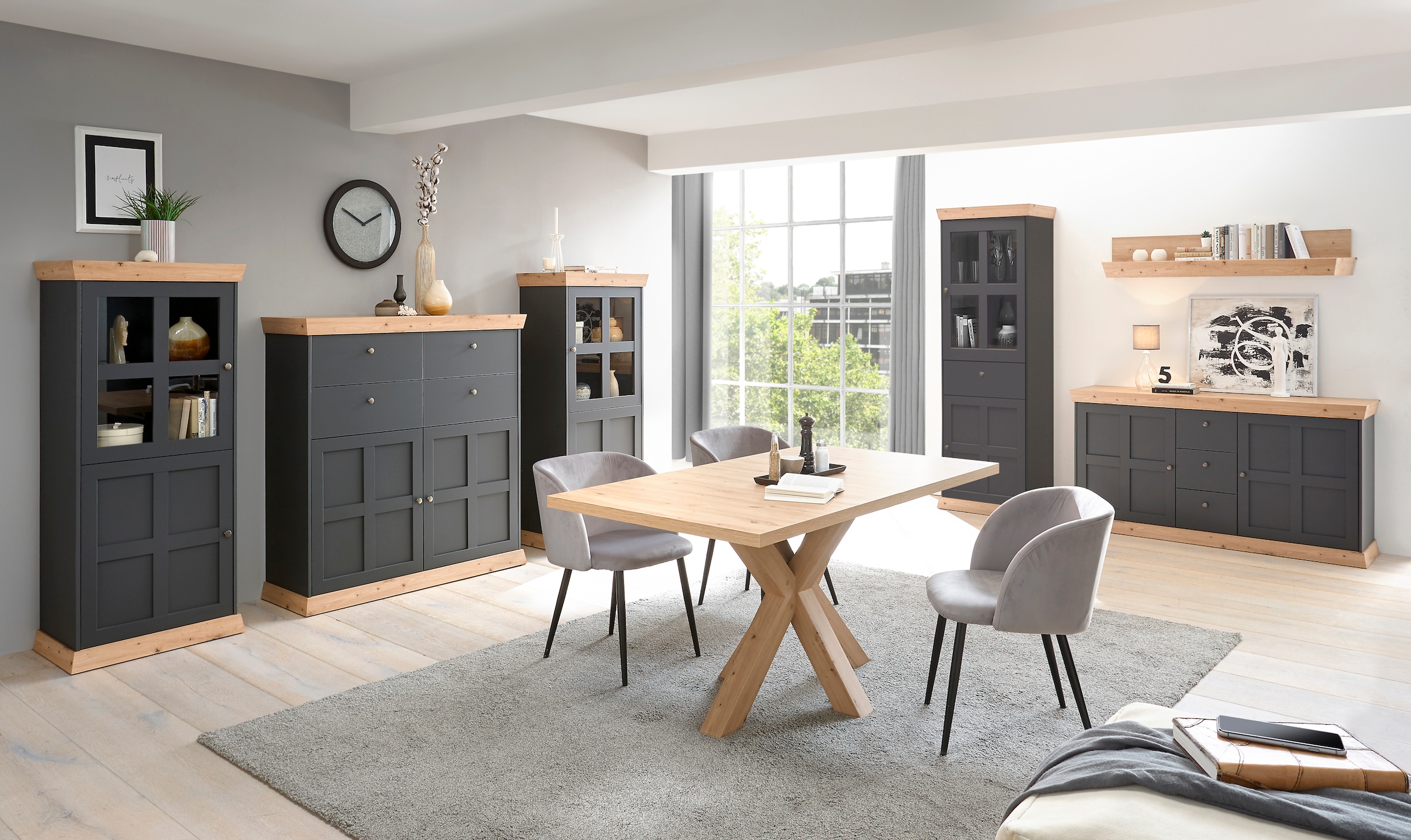 Mäusbacher Esstisch »TOPSELLER!« Esstisch, OTTOs Choice,  160 cm, ausziehbar auf 210 cm, in Holzoptik
