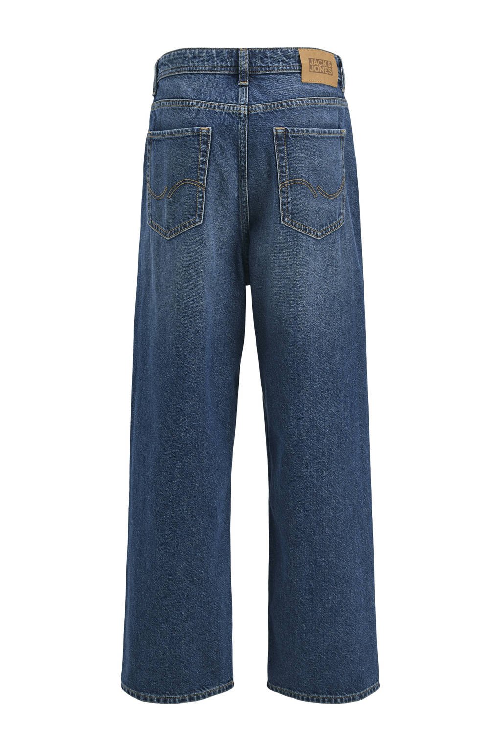 JACK & JONES JUNIOR high waist exra baggy jeans dark blue denim