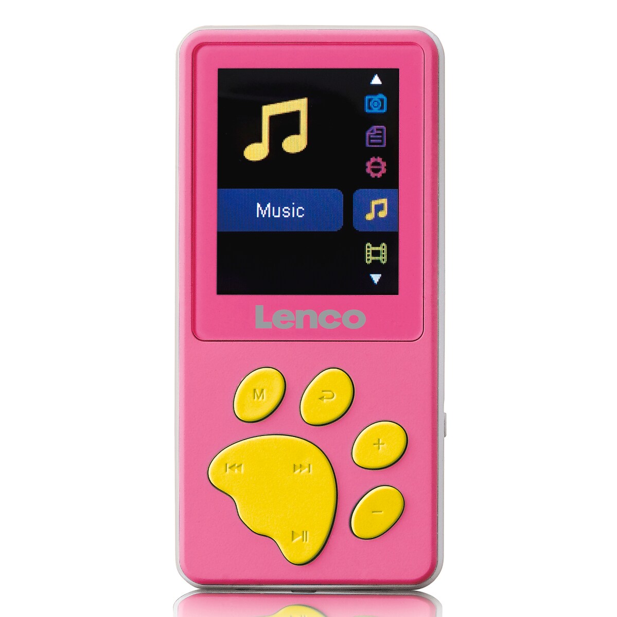 LENCO Xemio-560PK - MP3-/MP4-Player mit 8GB Speicher, pink