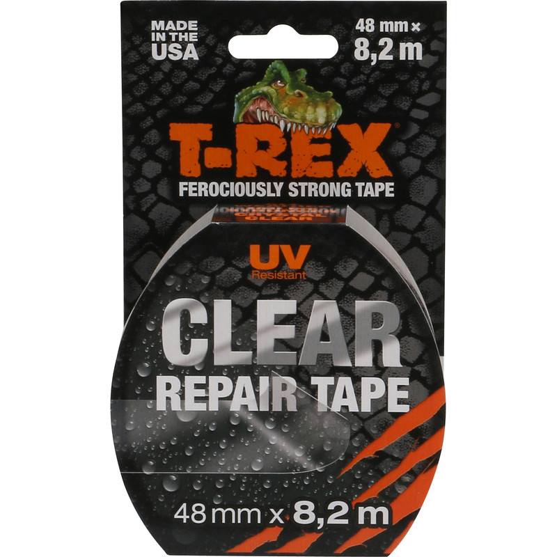 T-REX Clear Reparatietape 48mmx8,2m