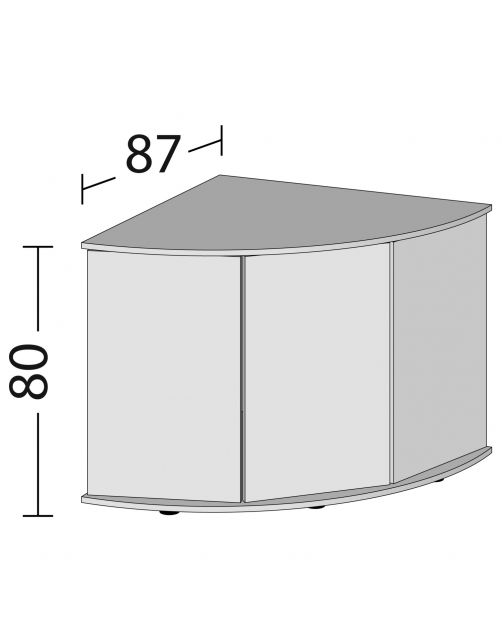 Juwel Kast Trigon 350 Sbx 123x87x80 cm - Aquariummeubel