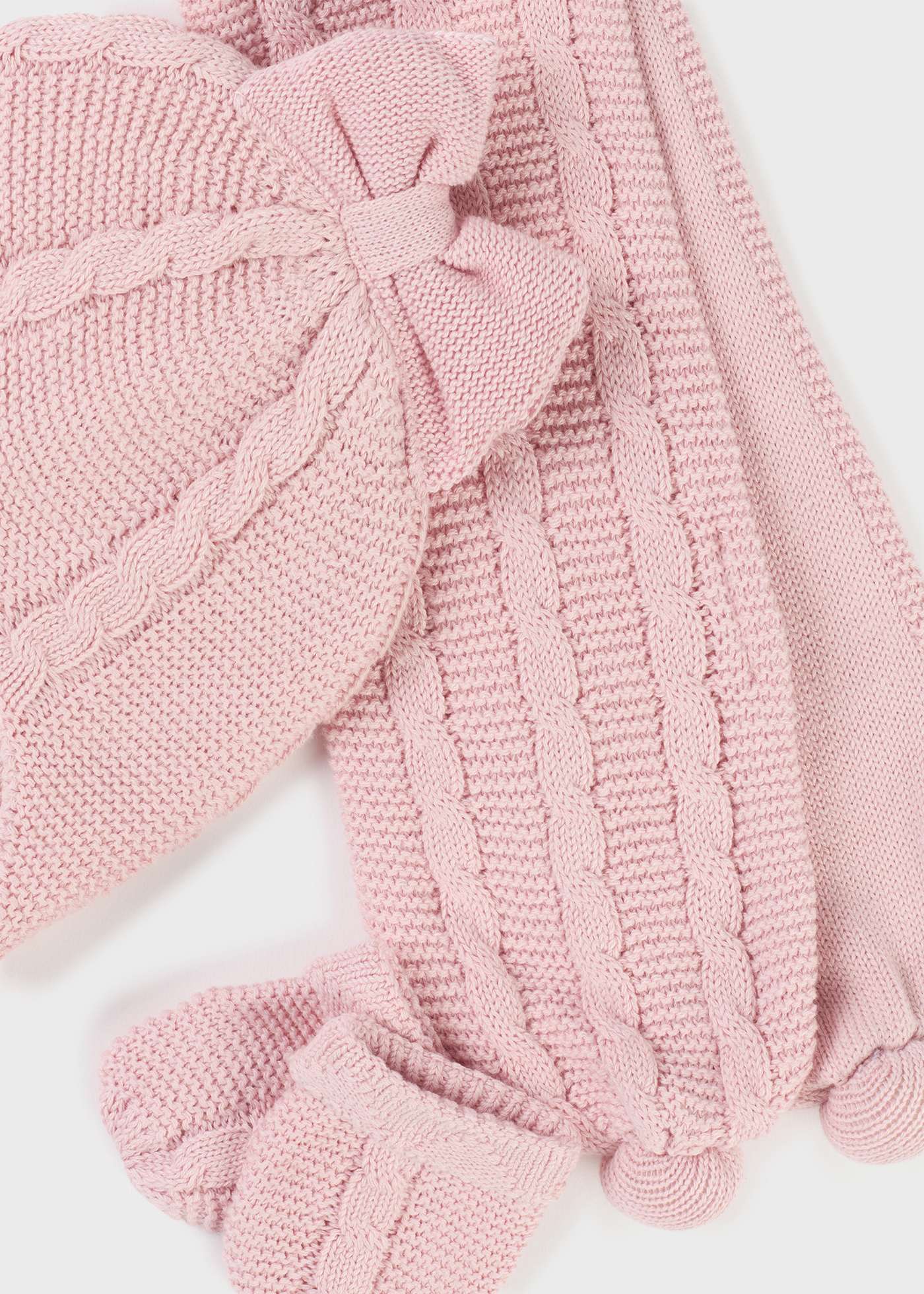 Conjunto de malha para recém-nascido Better Cotton