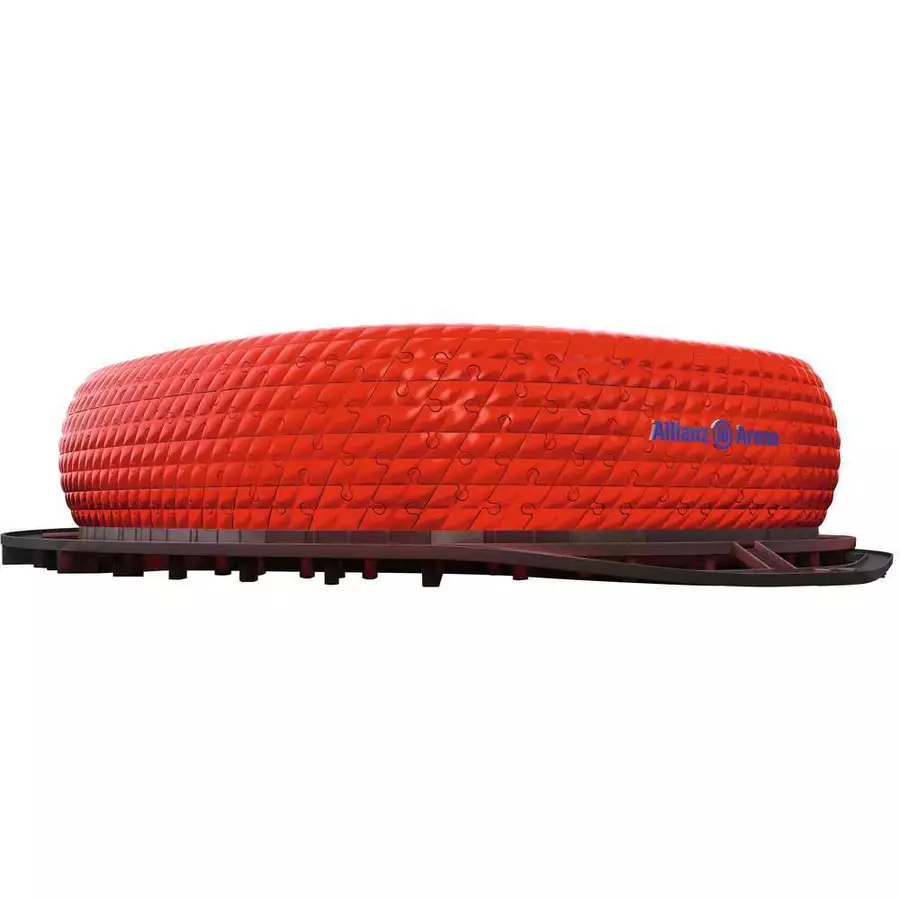 Ravensburger Allianz Arena bei Nacht bunt