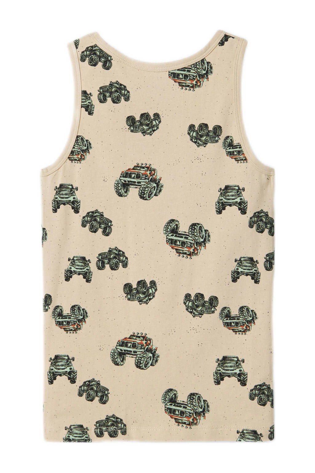 hemd - set van 2 beige/zwart