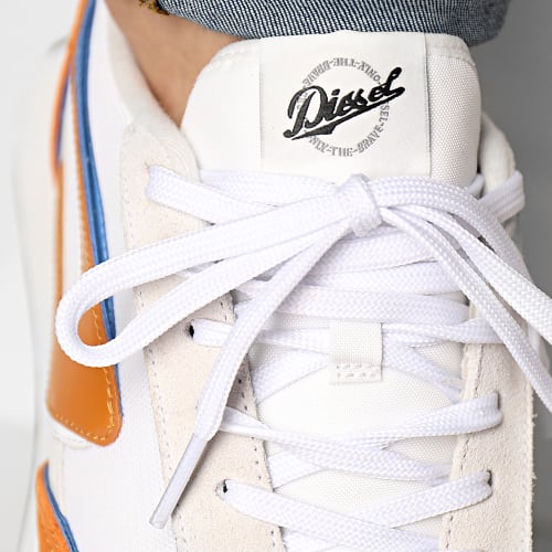 Baskets S-Racer LC Y02873-P4438 Bright White Golden Orange