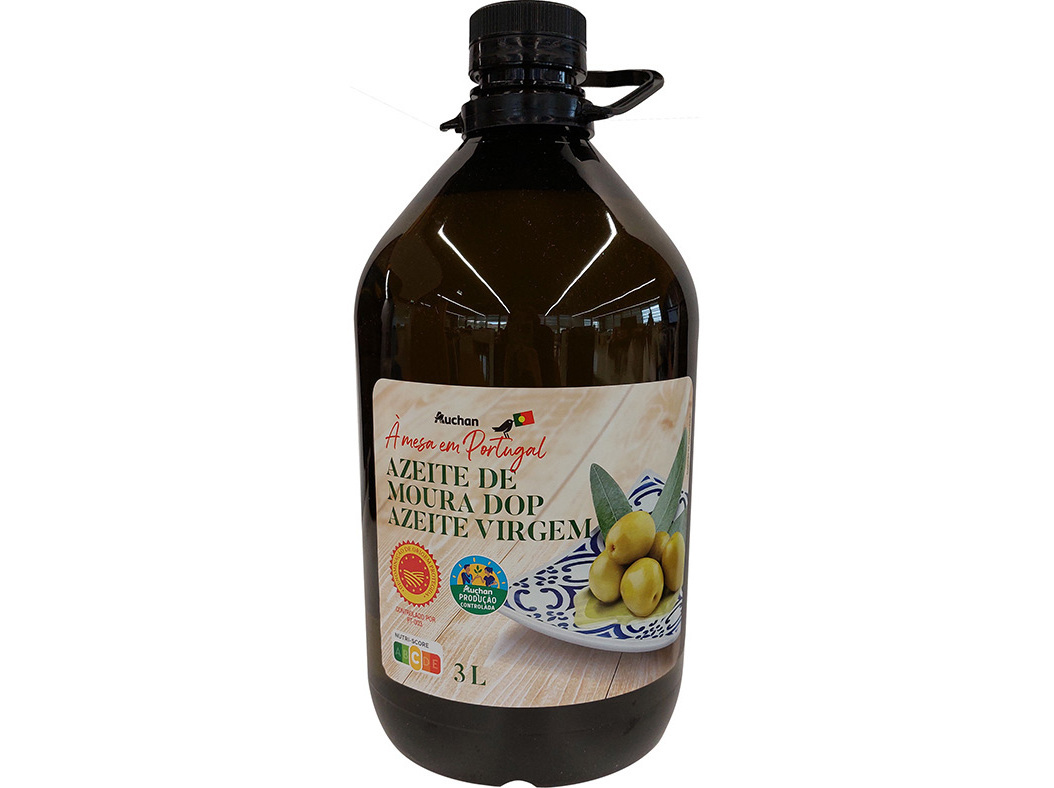 AZEITE MOURA DOP VIRGEM AUCHAN AMP COB 3 L