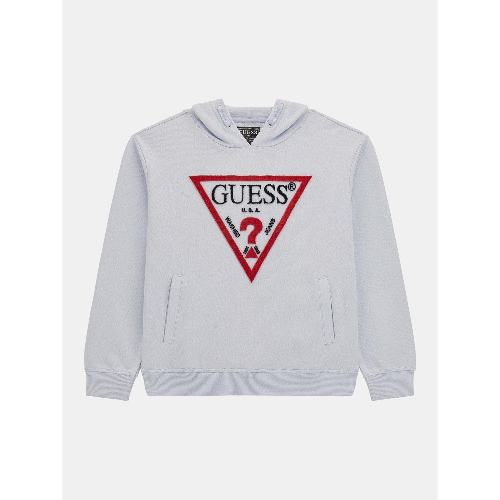 Guess Triangle Logo Hoodie Juniors