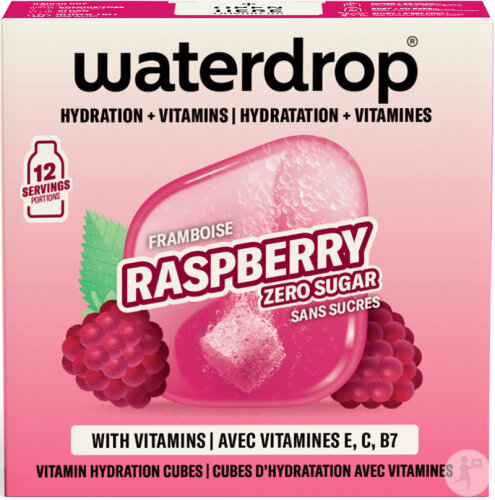 Waterdrop Microdrink Flair Cubes D’Hydratation Avec Vitamines Framboise 12 Portions