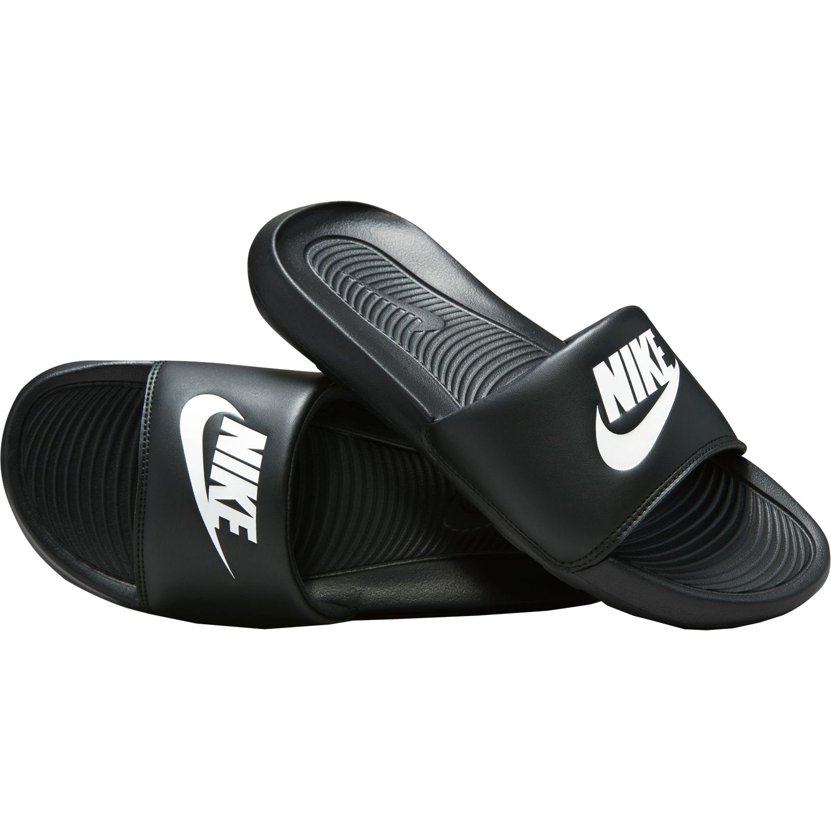 Nike Victori One Badeschlappen Damen schwarz