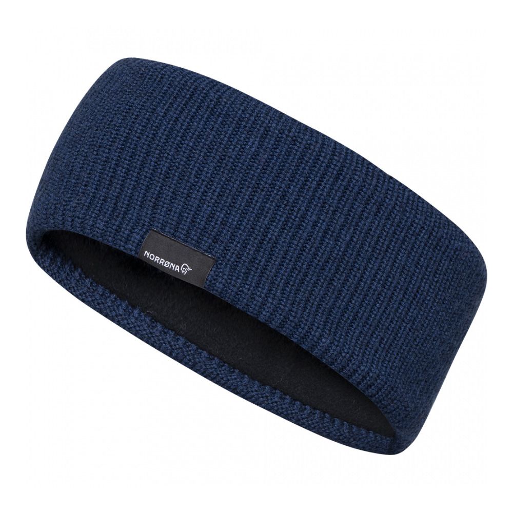 Norrona /29 HEAVY MERINOULL - Bandeau indigo night melange