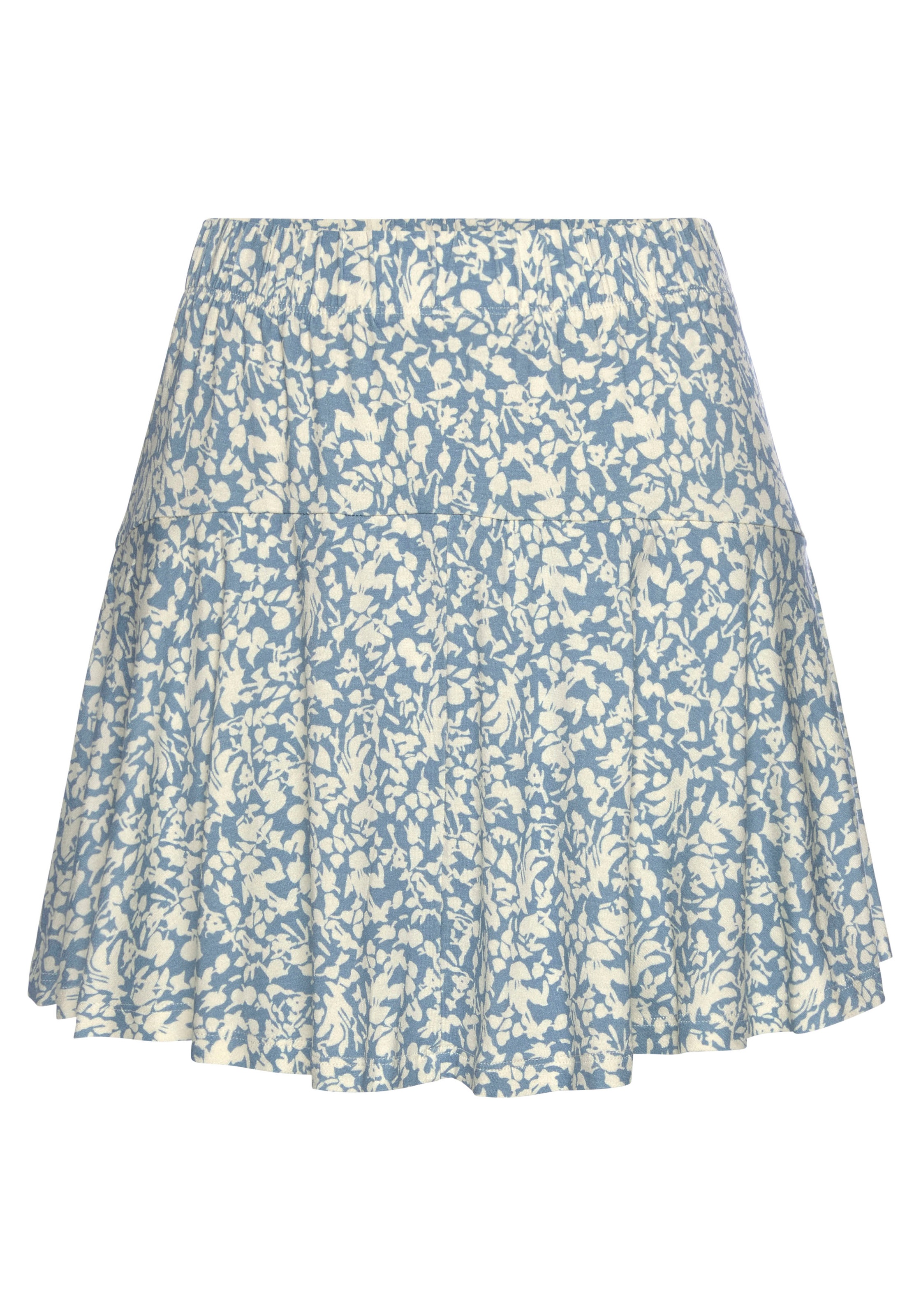 Vivance Hosenrock , mit Blumendruck, Skort, Rock inklusive Hose, bequemer Bund