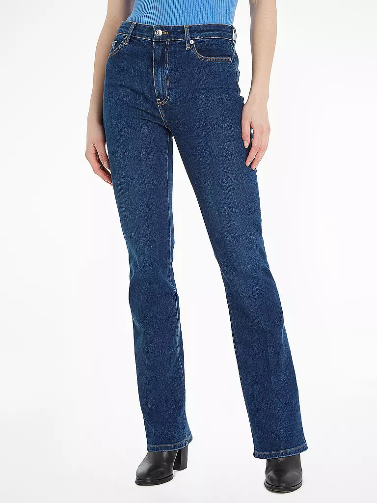 TOMMY HILFIGER Jeans Bootcut Fit dunkelblau