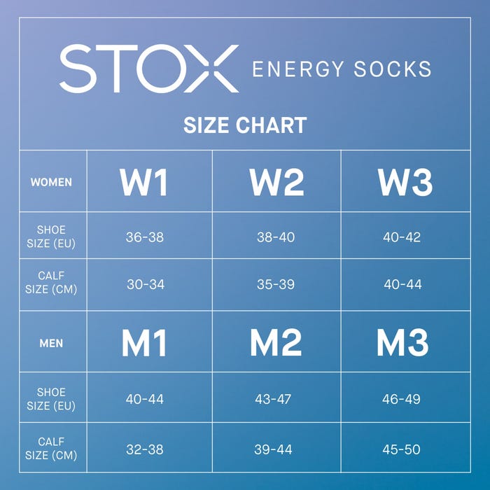 Stox-Compressiekousen Sport heren - STOX