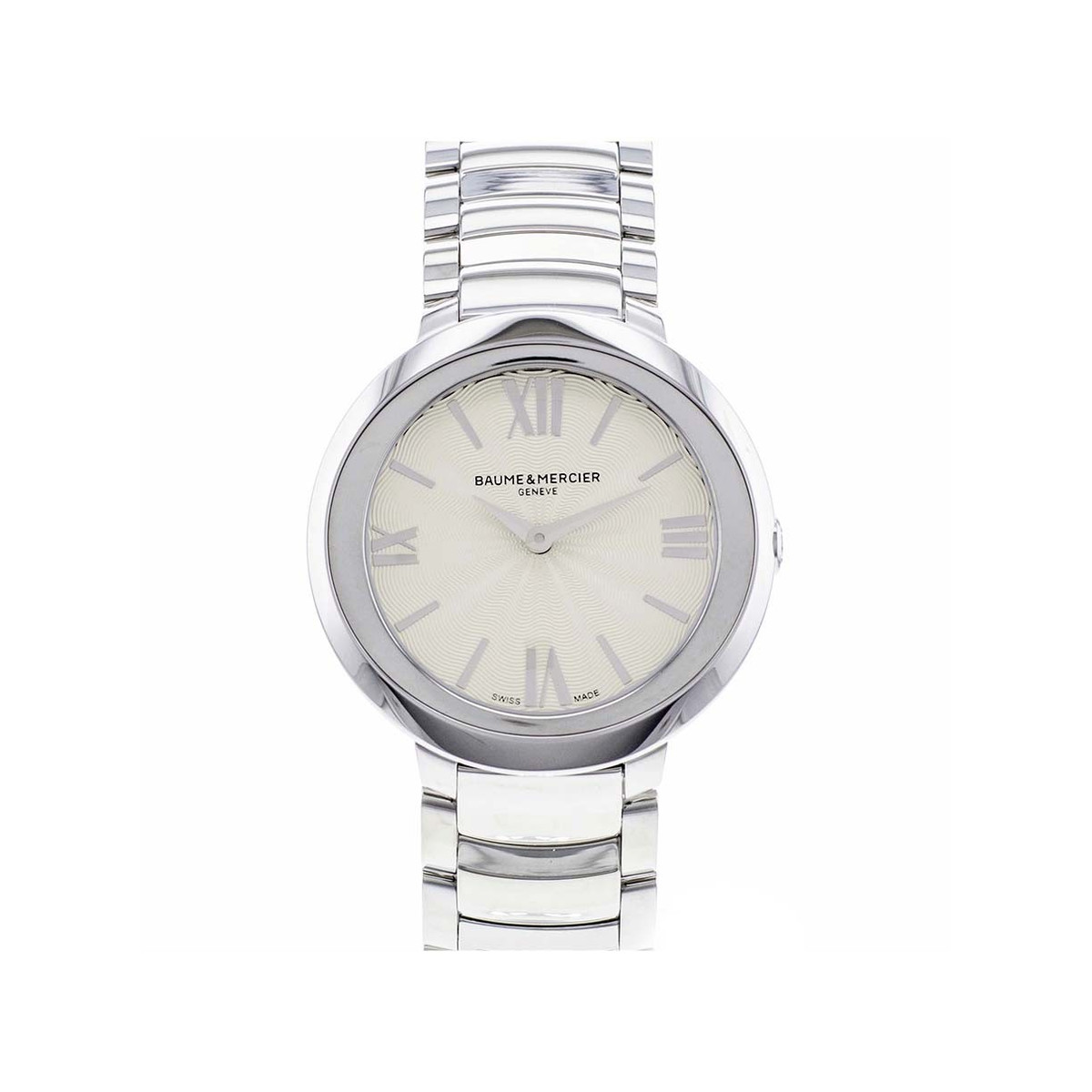 Montre d'occasion Baume et Mercier Promesse femme acier