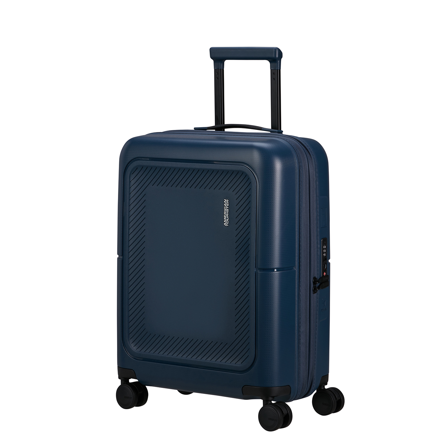 American Tourister Dashpop Spinner 55 Exp midnight blue