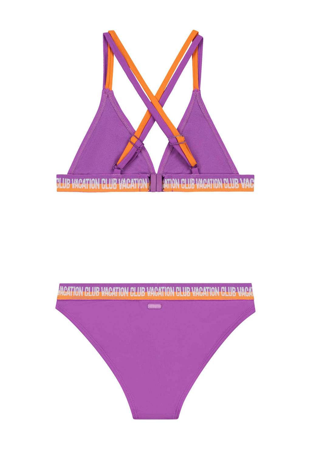 triangel bikini Luna paars/oranje