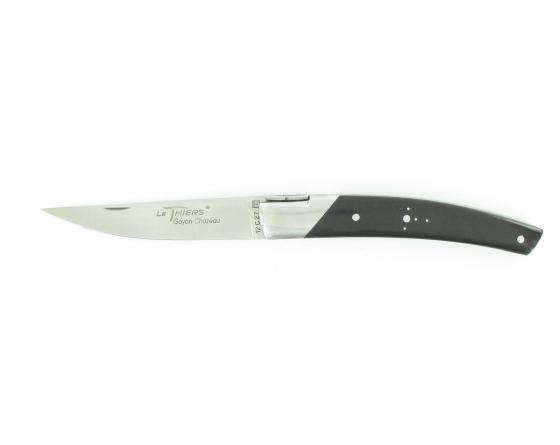 Le Thiers Pirou 10 cm Ebène Couteau de poche Le Thiers par Goyon Chazeau