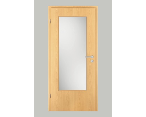 Pertura binnendeur Meili decor beuken 86,0x198,5 cm links met licht uitsparing G3 (zonder glas)