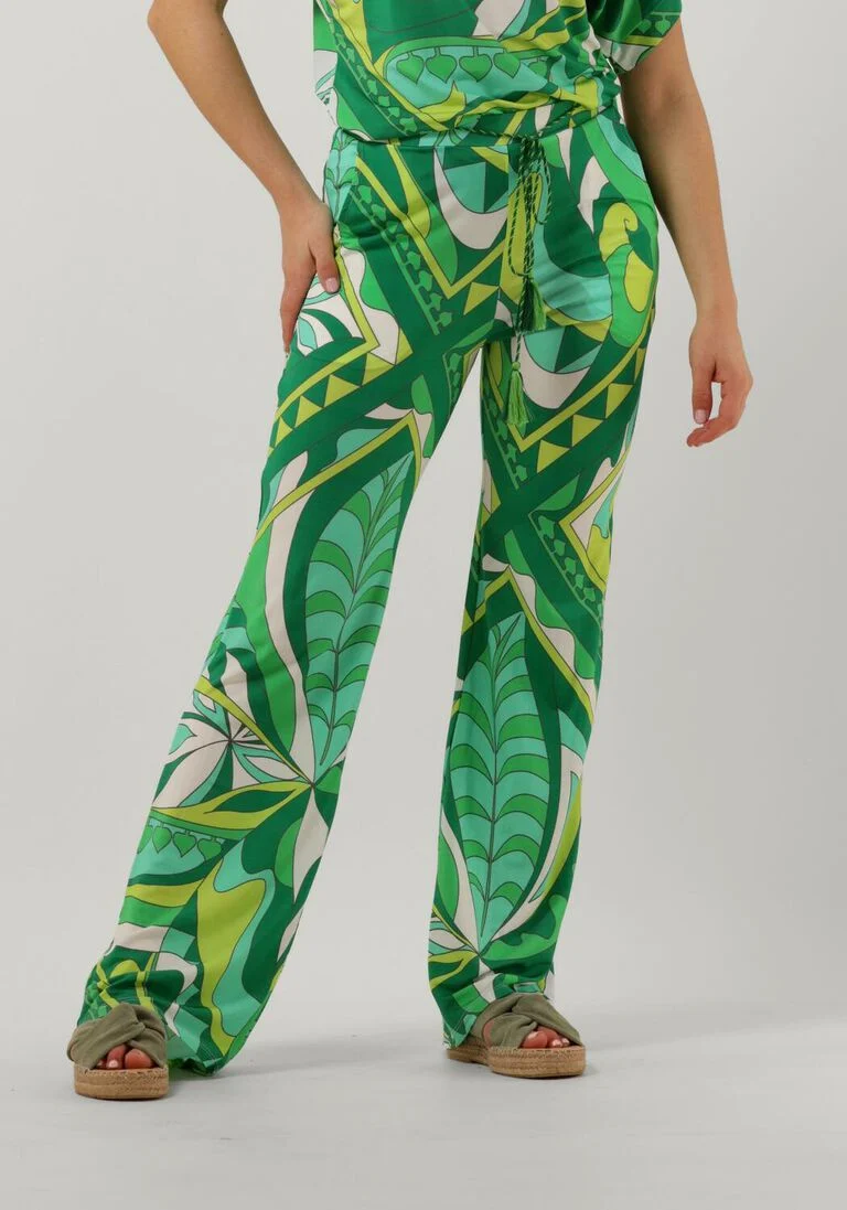 ANA ALCAZAR groene ana alcazar pantalon 059645-3357