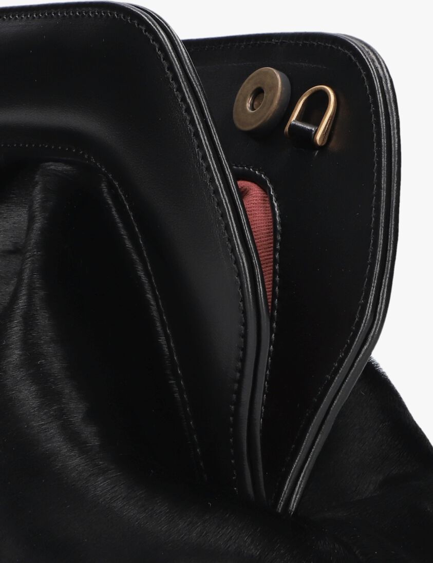 zwarte roberto festa clutch ofelia