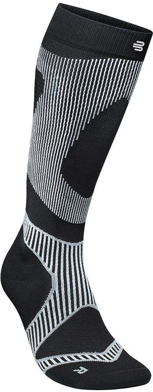 Bauerfeind - Run Performance - Compressiekousen - Zwart - Hoogelastisch