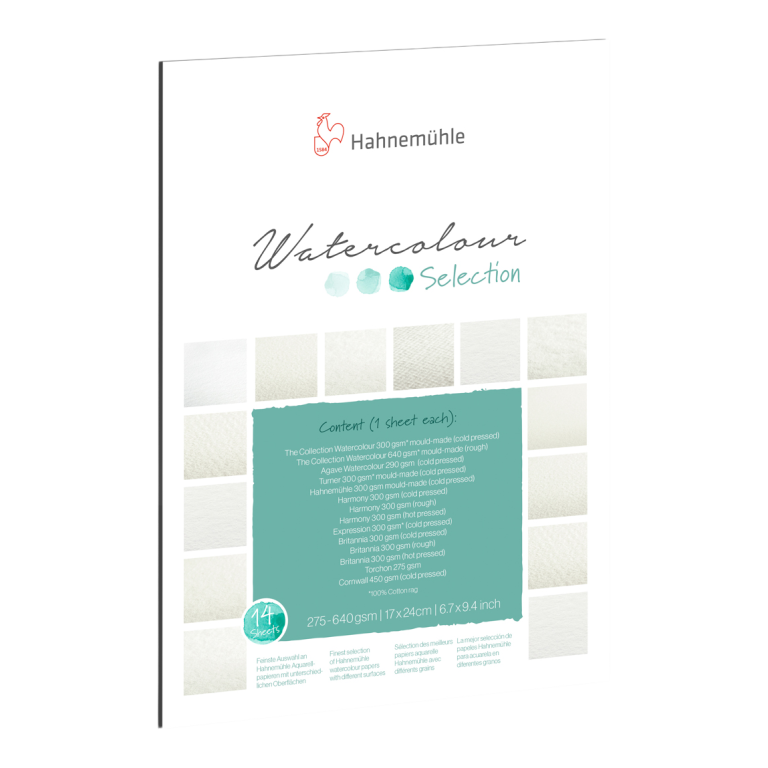 Hahnemühle Aquarellblock Watercolour Selection