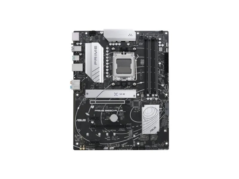 ASUS Prime B650-Plus-CSM - Bundkort - ATX - Socket AM5 - AMD B650 Chipset - USB 3.2 Gen 1, USB 3.2 Gen 2, USB-C 3.2 Gen2, USB-C 3.2 Gen 1 - 2.5 Gigabit LAN - onboard grafik (CPU påkrævet) - HD Audio (8-kanaler)