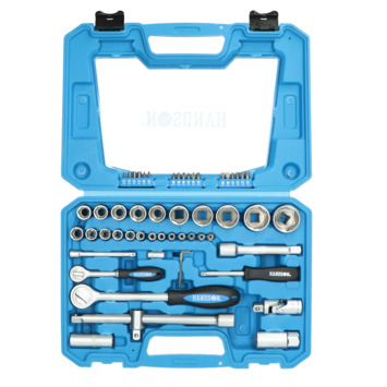 Handson dopsleutelset 55-delig