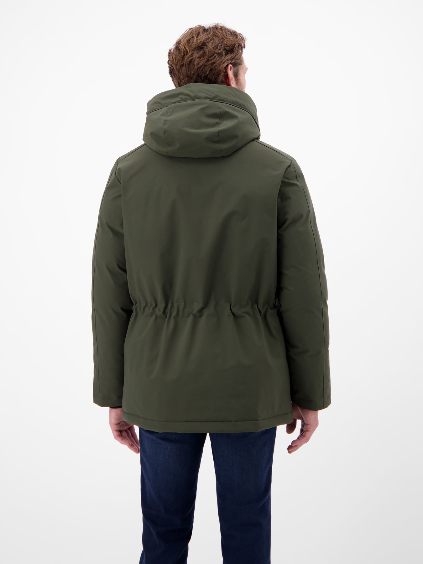 Herren Parka mit Kapuze