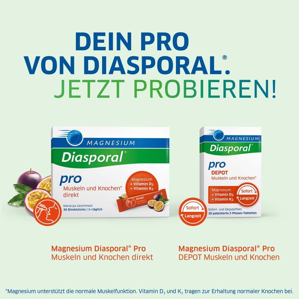 Magnesium-Diasporal® Pro Muskeln und Knochen direkt